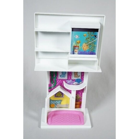 2021 Barbie Dreamhouse Replacement Part TV Television Fireplace Pet Bed - Picture 4 of 5